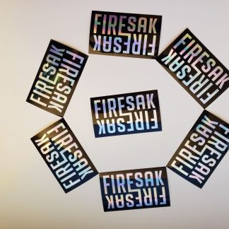 FireSak Holographic Sticker